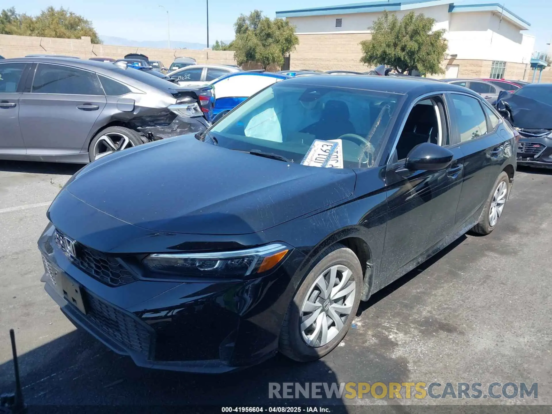 2 Photograph of a damaged car 2HGFE2F25SH521120 HONDA CIVIC 2025