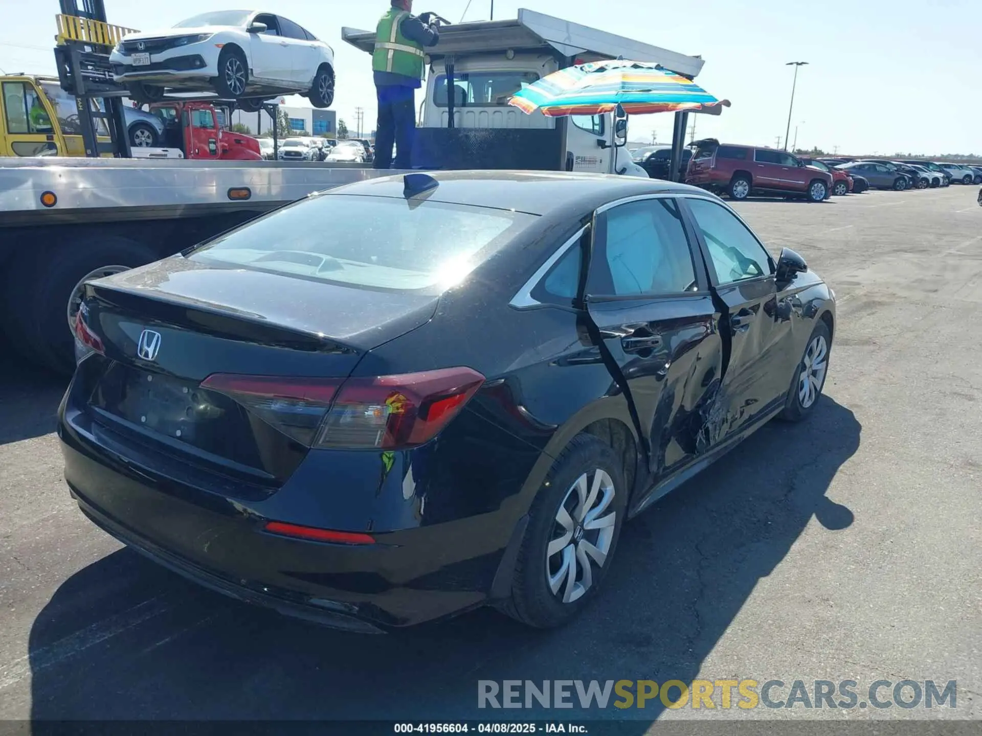 4 Photograph of a damaged car 2HGFE2F25SH521120 HONDA CIVIC 2025