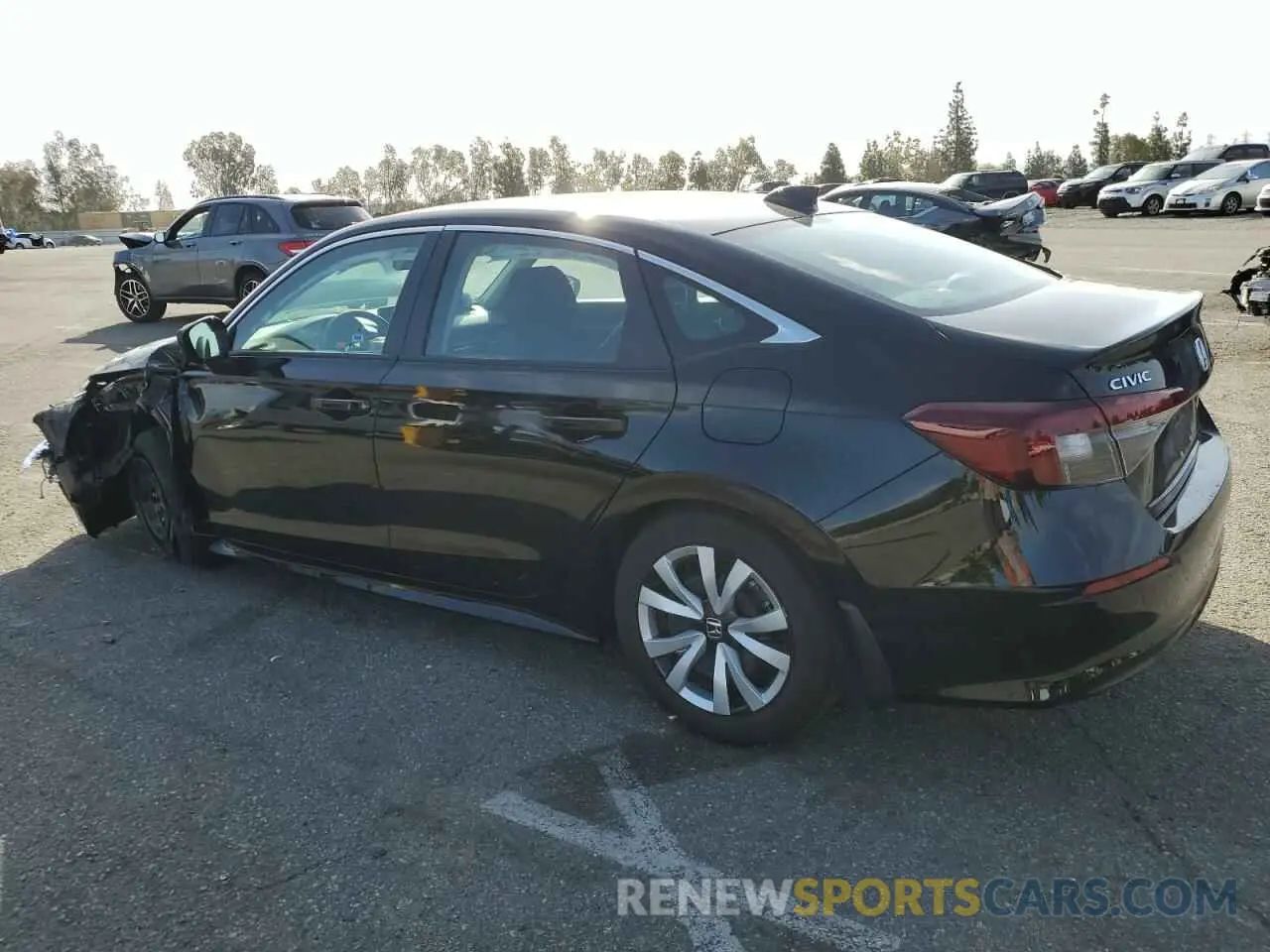 2 Photograph of a damaged car 2HGFE2F25SH533493 HONDA CIVIC 2025