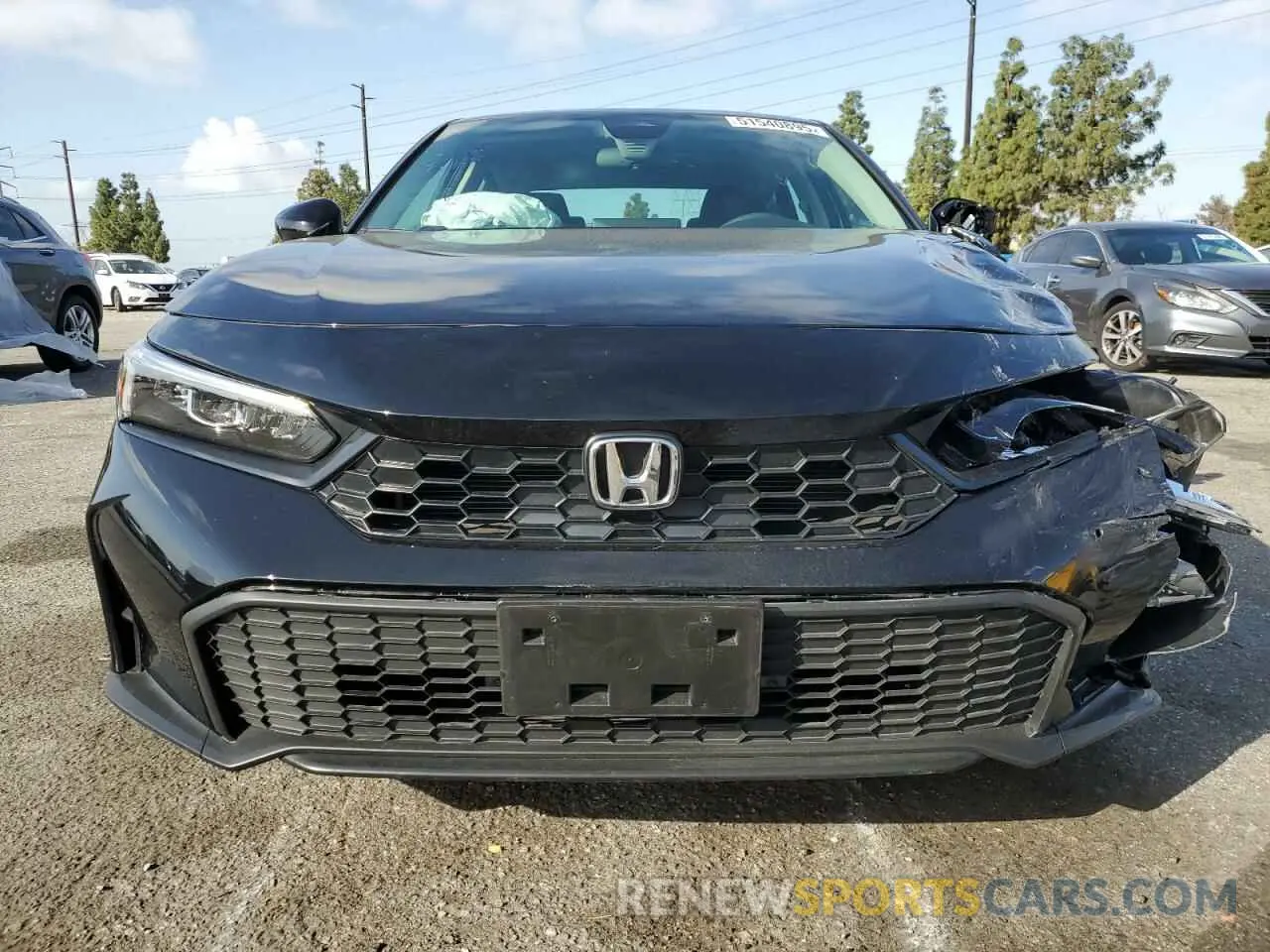 5 Photograph of a damaged car 2HGFE2F25SH533493 HONDA CIVIC 2025