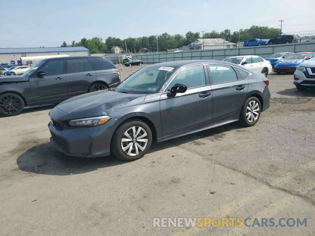 1 Photograph of a damaged car 2HGFE2F26SH516024 HONDA CIVIC 2025