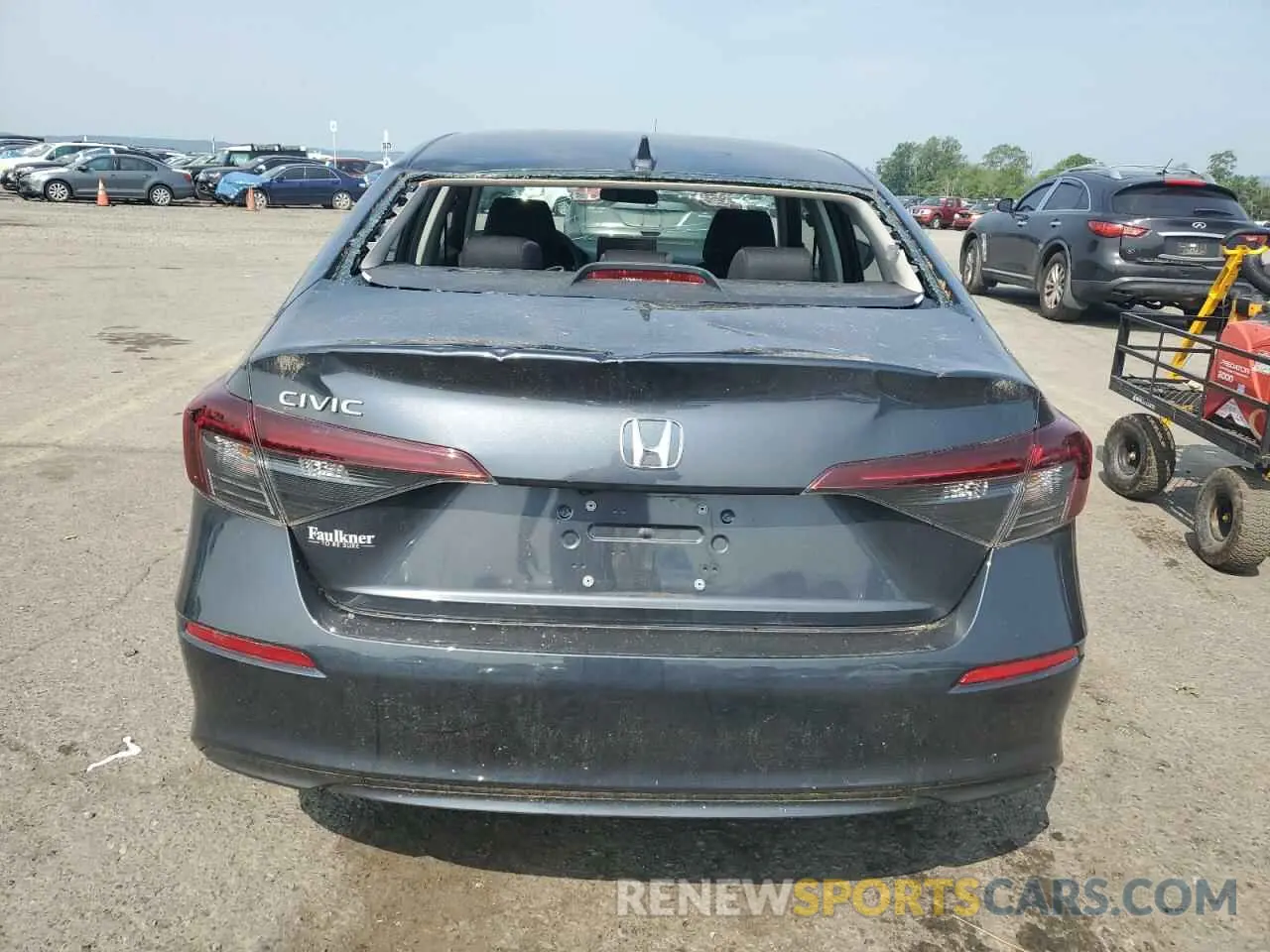 6 Photograph of a damaged car 2HGFE2F26SH516024 HONDA CIVIC 2025