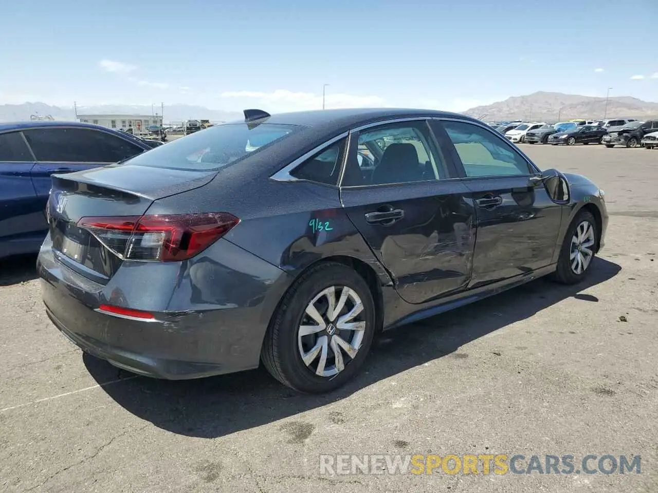 3 Photograph of a damaged car 2HGFE2F26SH517187 HONDA CIVIC 2025