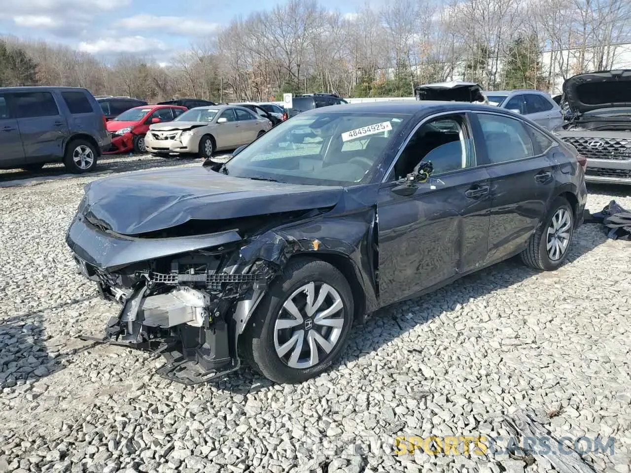 1 Photograph of a damaged car 2HGFE2F26SH526424 HONDA CIVIC 2025