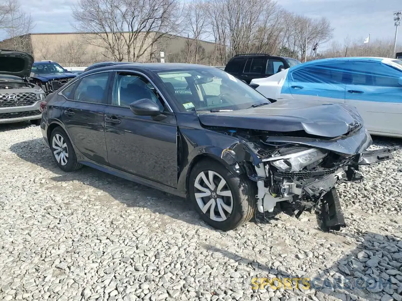 4 Photograph of a damaged car 2HGFE2F26SH526424 HONDA CIVIC 2025