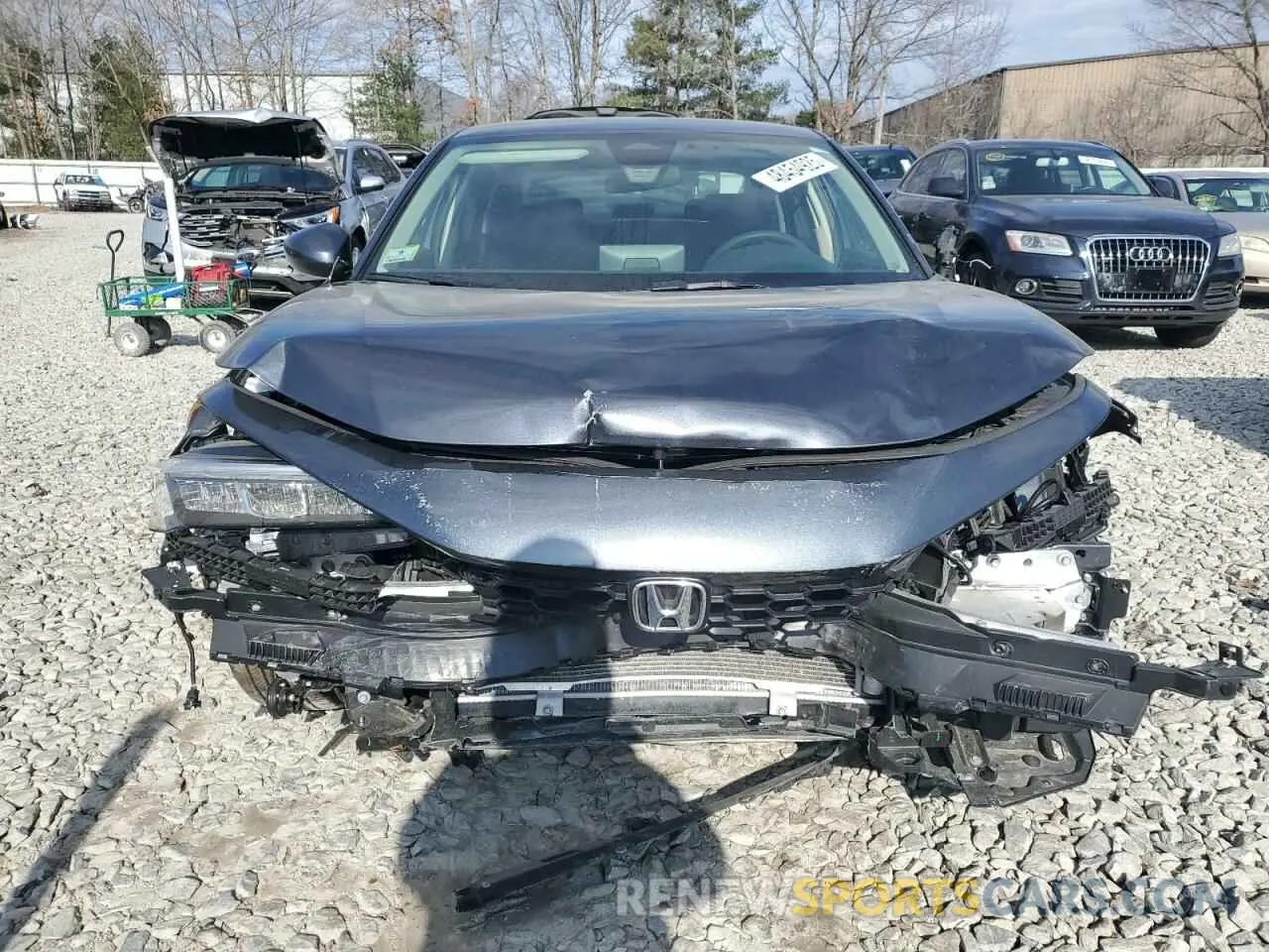 5 Photograph of a damaged car 2HGFE2F26SH526424 HONDA CIVIC 2025
