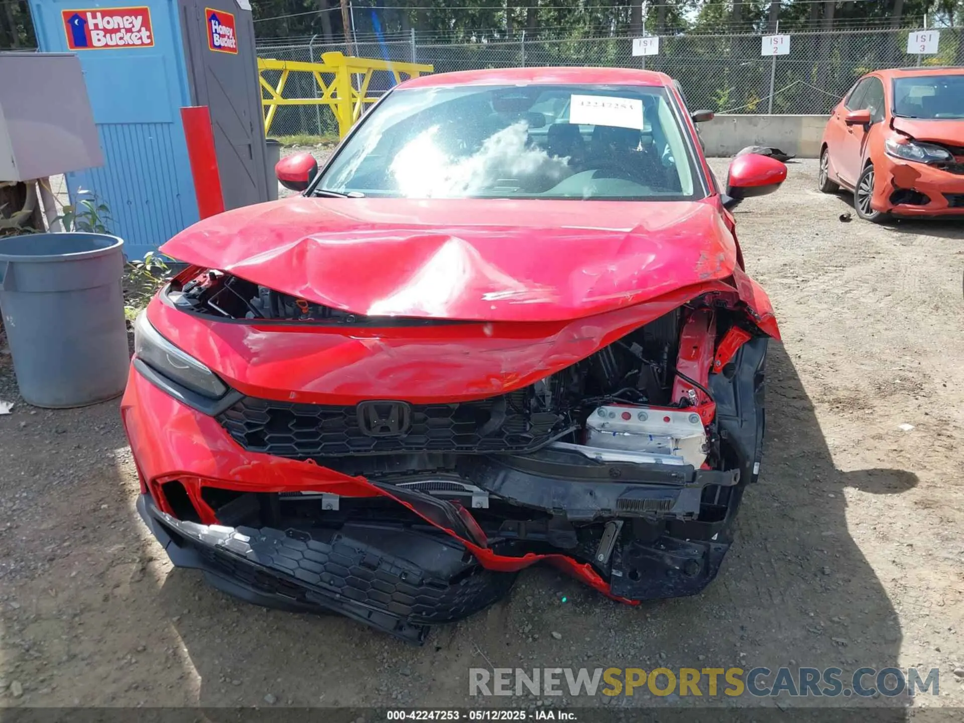 12 Photograph of a damaged car 2HGFE2F26SH559438 HONDA CIVIC 2025