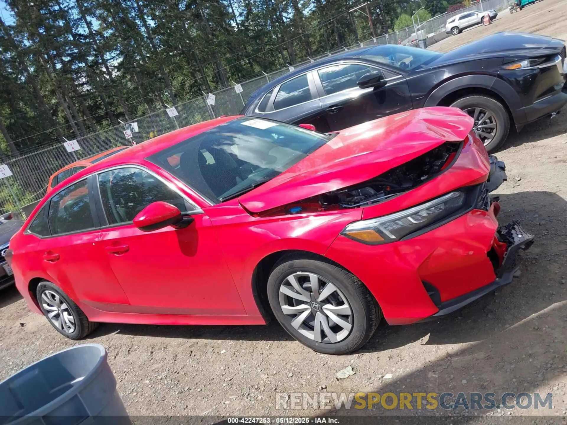 13 Photograph of a damaged car 2HGFE2F26SH559438 HONDA CIVIC 2025