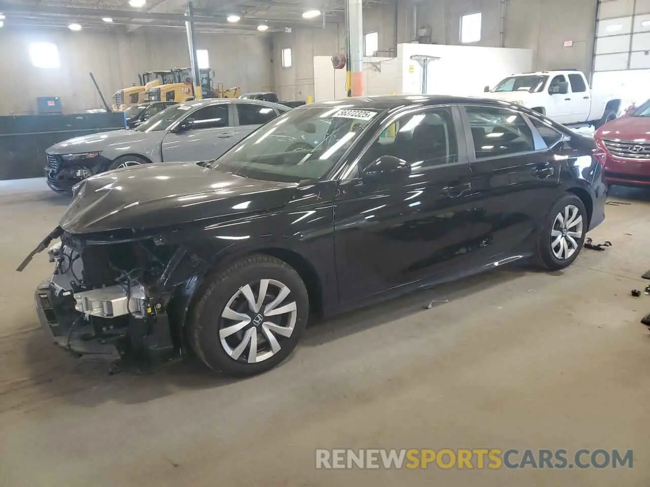 1 Photograph of a damaged car 2HGFE2F26SH559794 HONDA CIVIC 2025