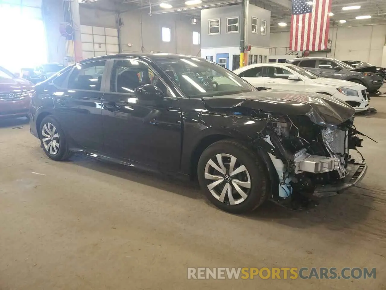 4 Photograph of a damaged car 2HGFE2F26SH559794 HONDA CIVIC 2025
