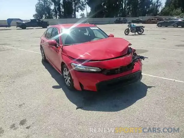 13 Photograph of a damaged car 2HGFE2F26SH570665 HONDA CIVIC 2025