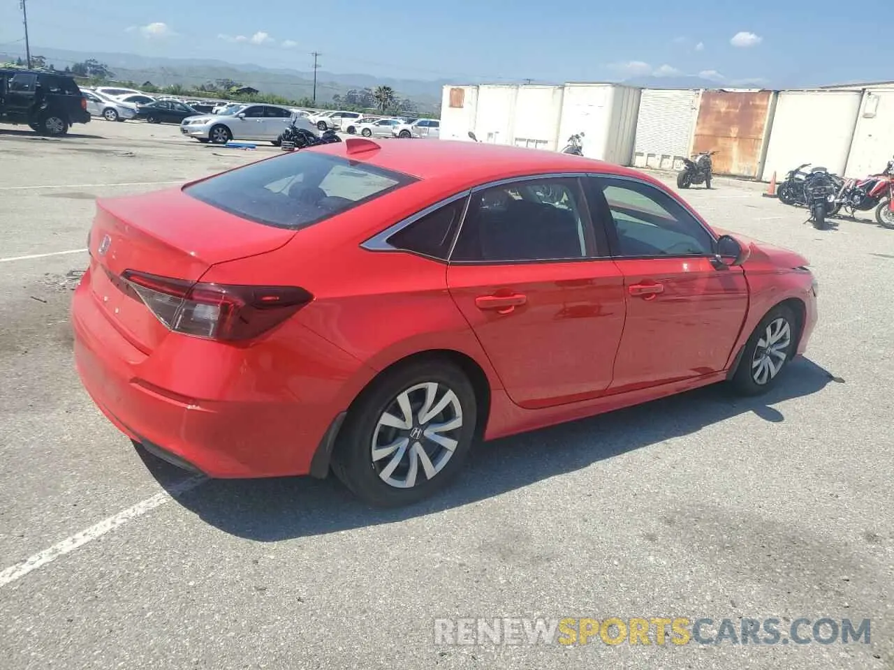 3 Photograph of a damaged car 2HGFE2F26SH570665 HONDA CIVIC 2025