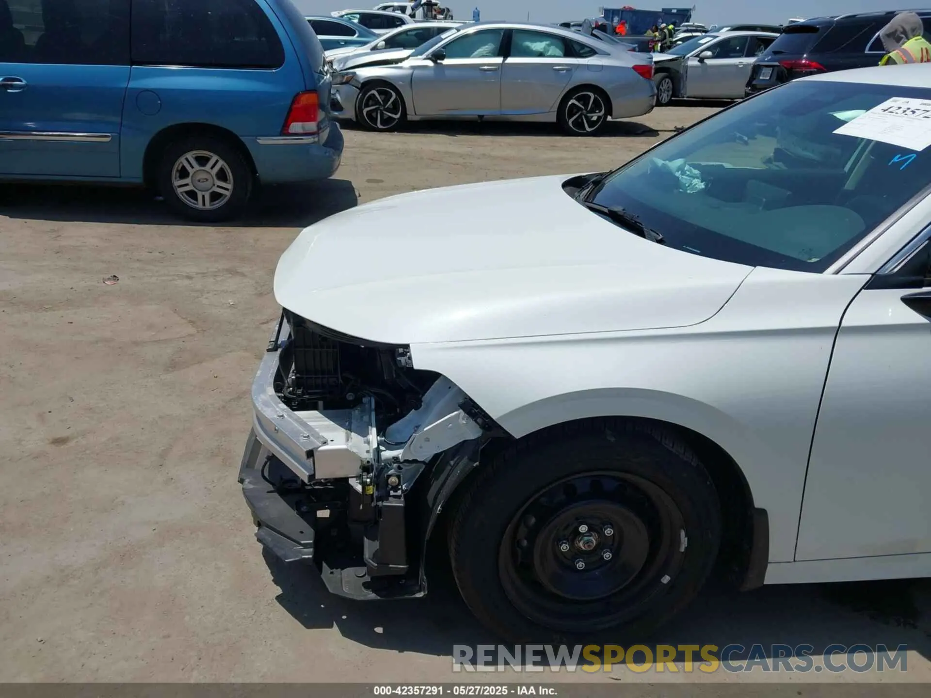6 Photograph of a damaged car 2HGFE2F26SH571654 HONDA CIVIC 2025