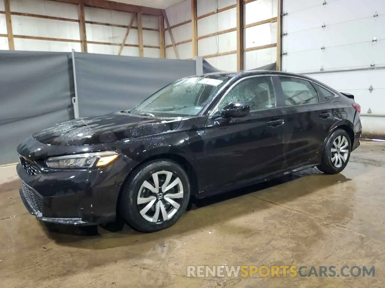 1 Photograph of a damaged car 2HGFE2F26SH599745 HONDA CIVIC 2025