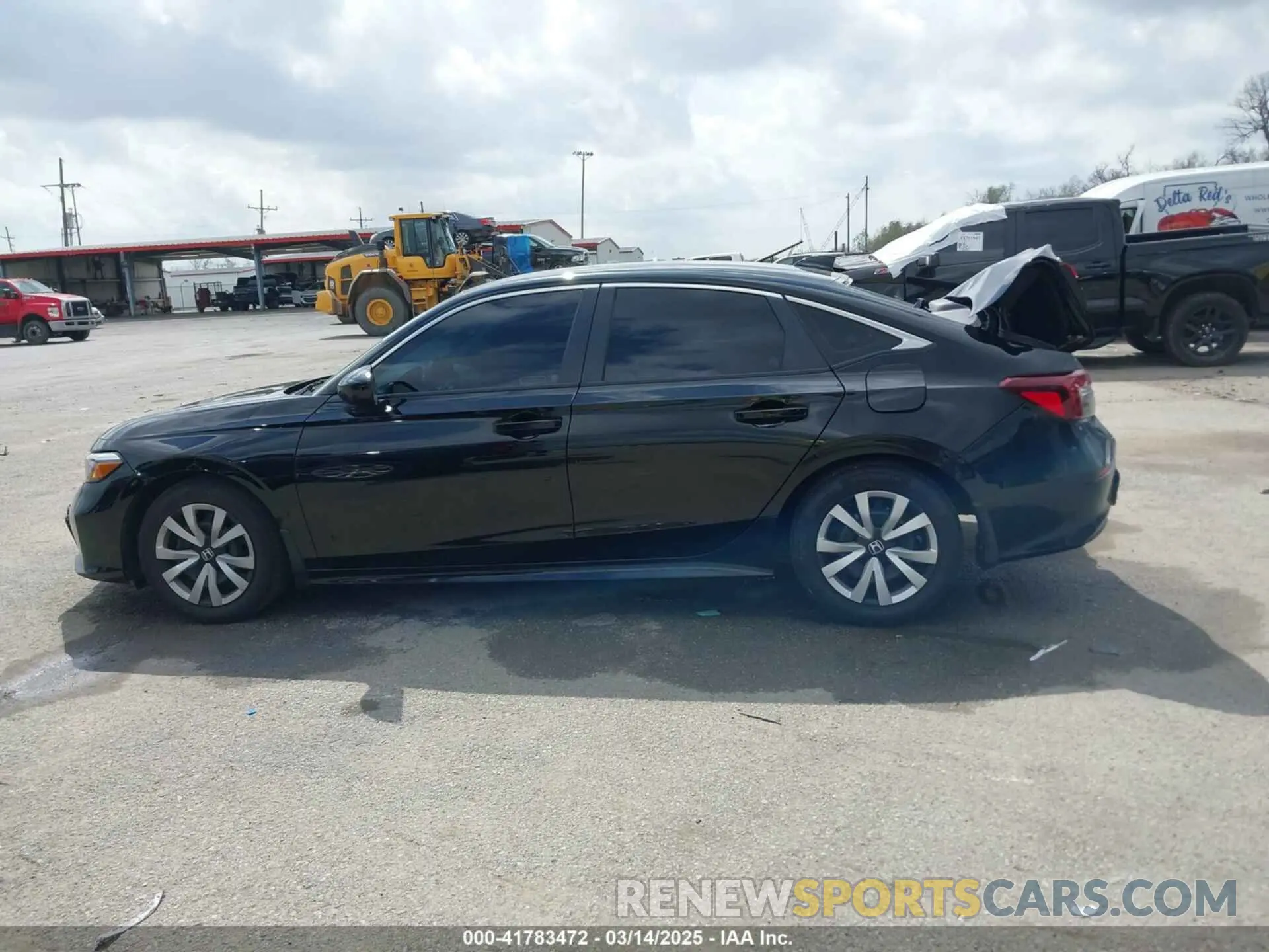 14 Photograph of a damaged car 2HGFE2F27SH502164 HONDA CIVIC 2025