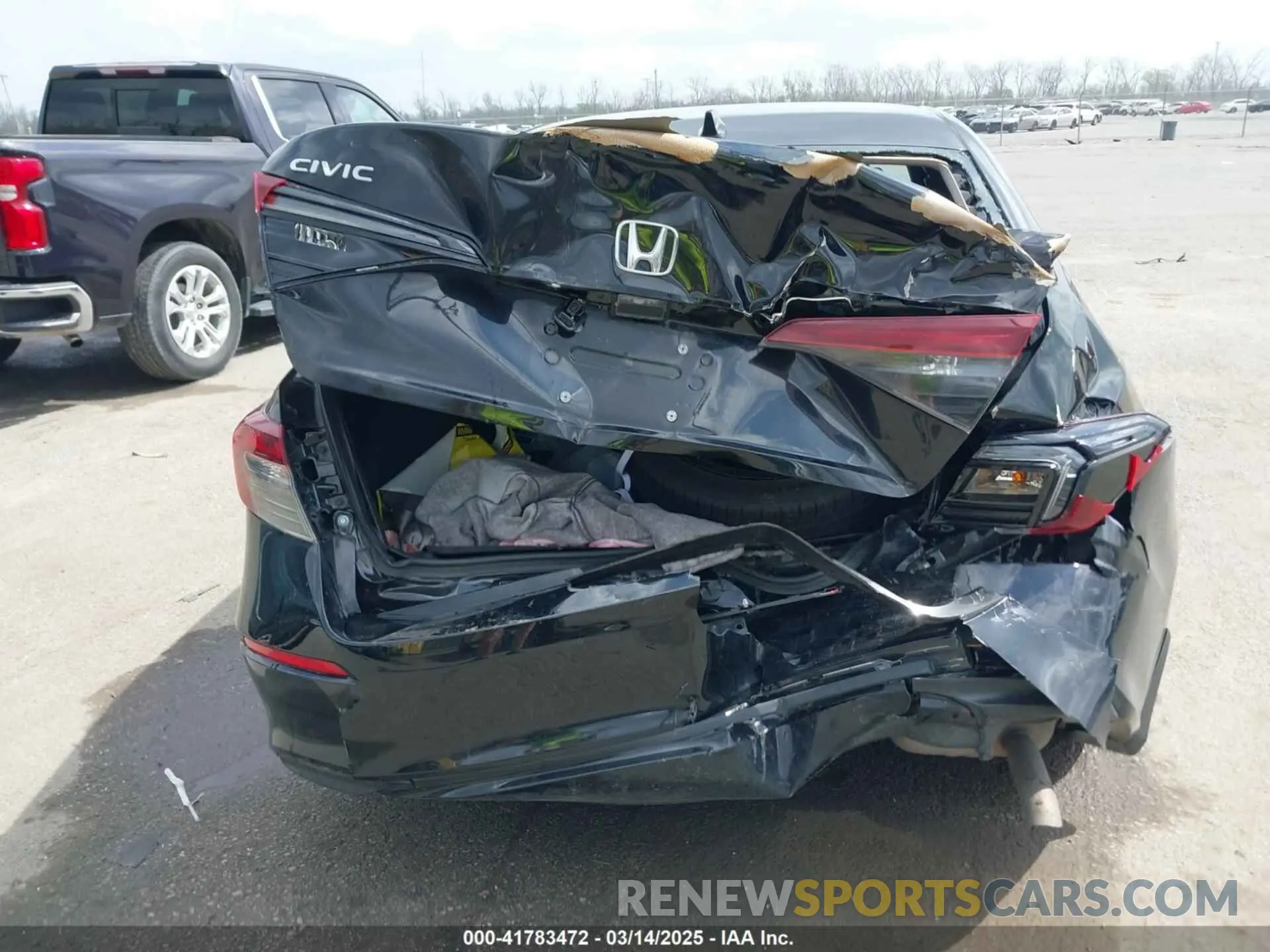 6 Photograph of a damaged car 2HGFE2F27SH502164 HONDA CIVIC 2025