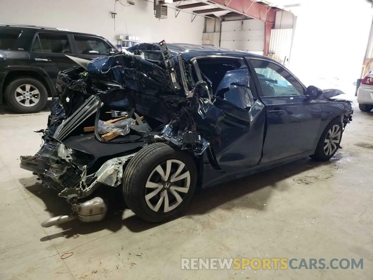 3 Photograph of a damaged car 2HGFE2F28SH541085 HONDA CIVIC 2025