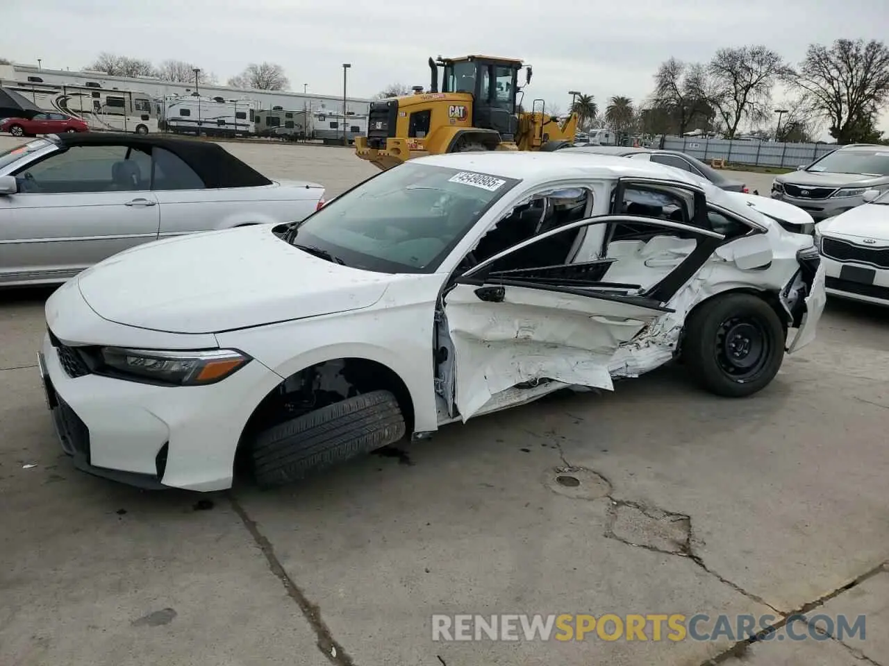 1 Photograph of a damaged car 2HGFE2F28SH546576 HONDA CIVIC 2025
