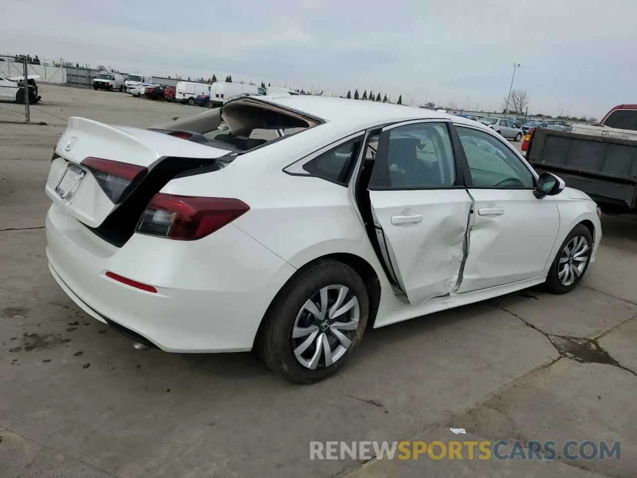 3 Photograph of a damaged car 2HGFE2F28SH546576 HONDA CIVIC 2025