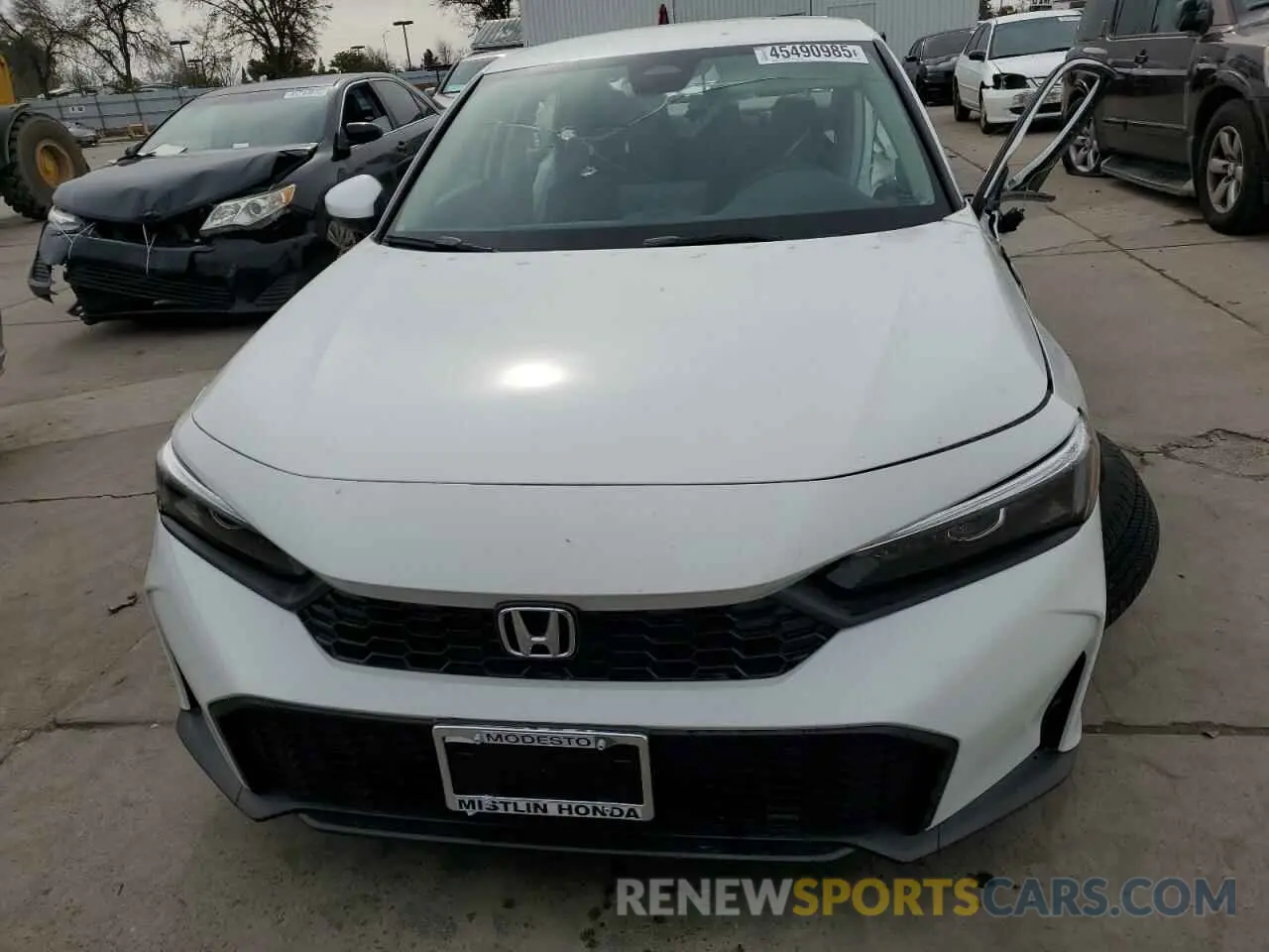 5 Photograph of a damaged car 2HGFE2F28SH546576 HONDA CIVIC 2025