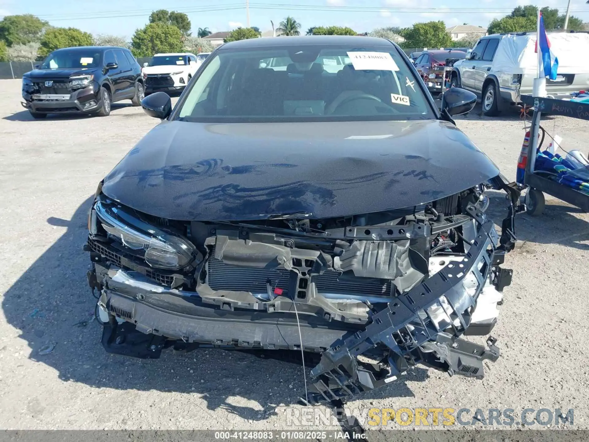 11 Photograph of a damaged car 2HGFE2F28SH547596 HONDA CIVIC 2025
