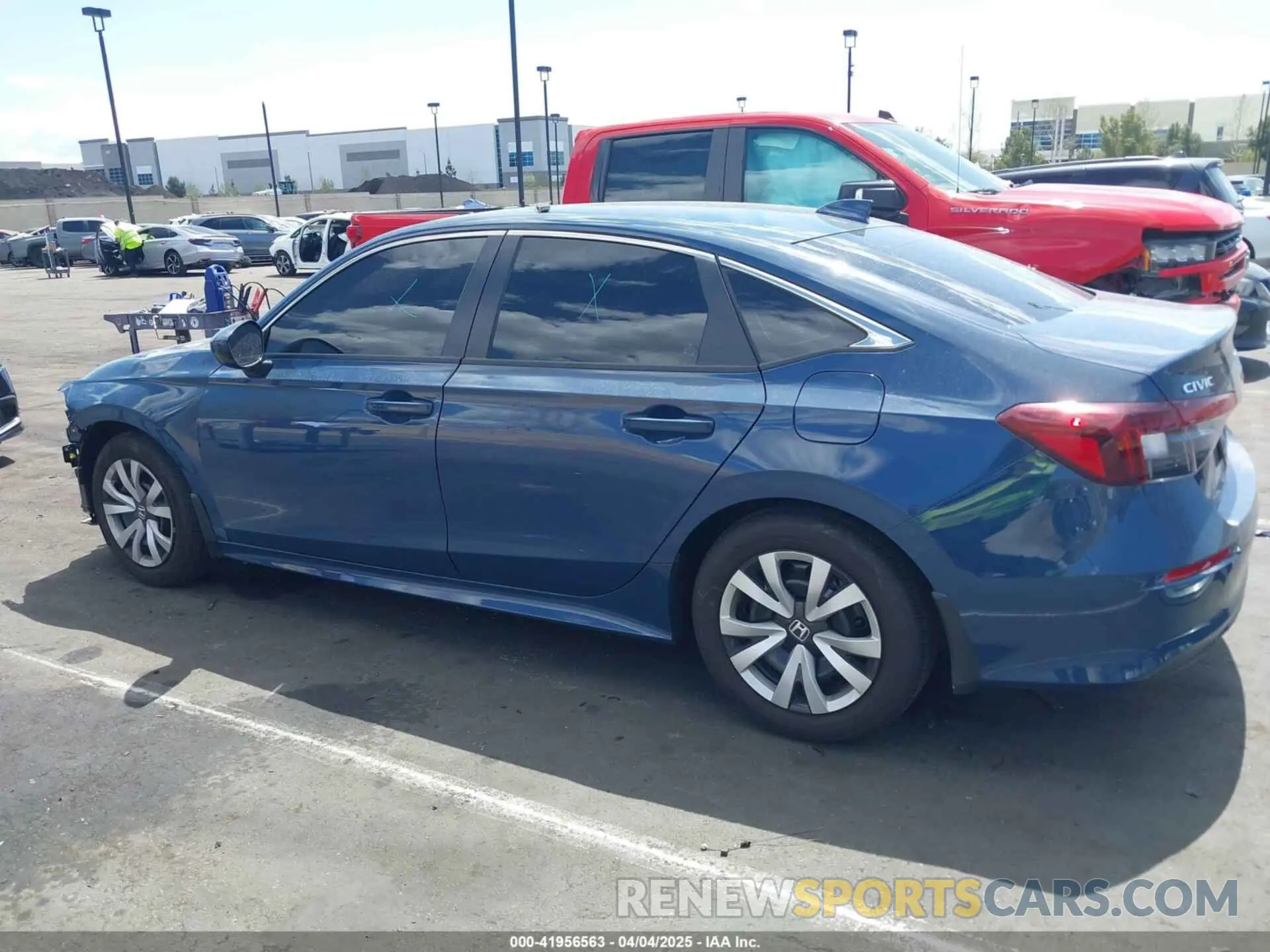 15 Photograph of a damaged car 2HGFE2F28SH548067 HONDA CIVIC 2025