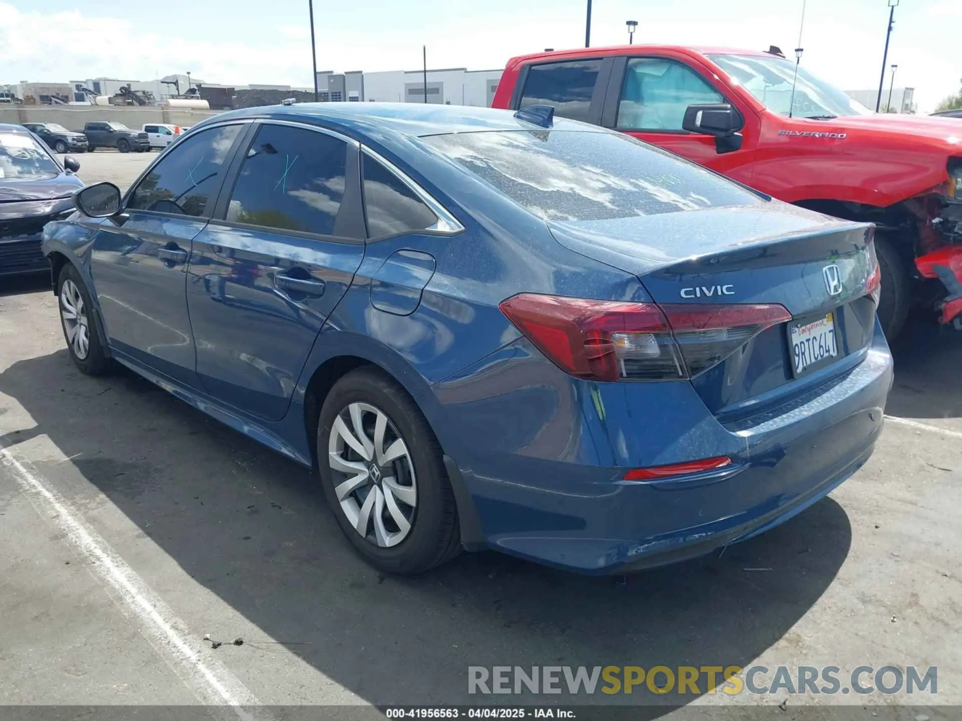 3 Photograph of a damaged car 2HGFE2F28SH548067 HONDA CIVIC 2025