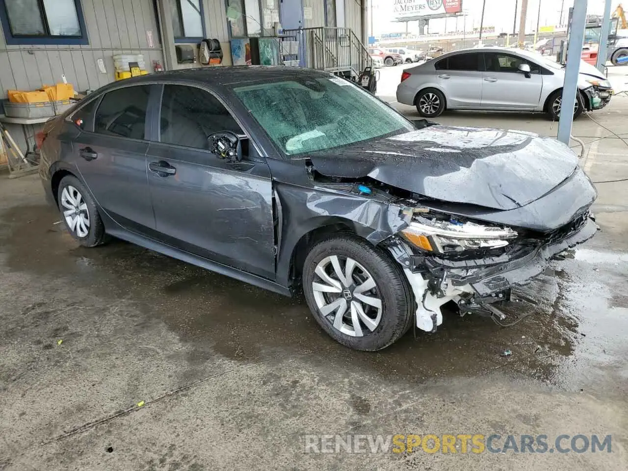 4 Photograph of a damaged car 2HGFE2F28SH559036 HONDA CIVIC 2025