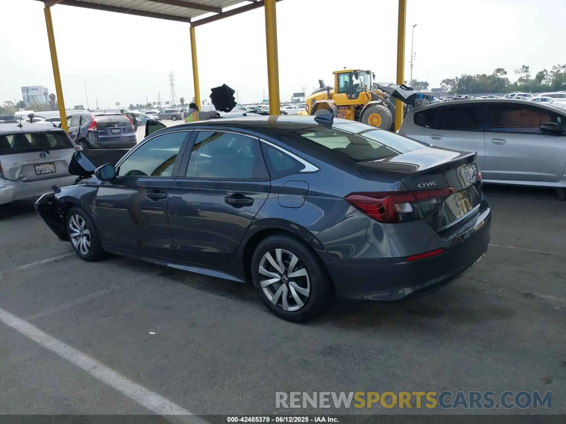 14 Photograph of a damaged car 2HGFE2F28SH596149 HONDA CIVIC 2025