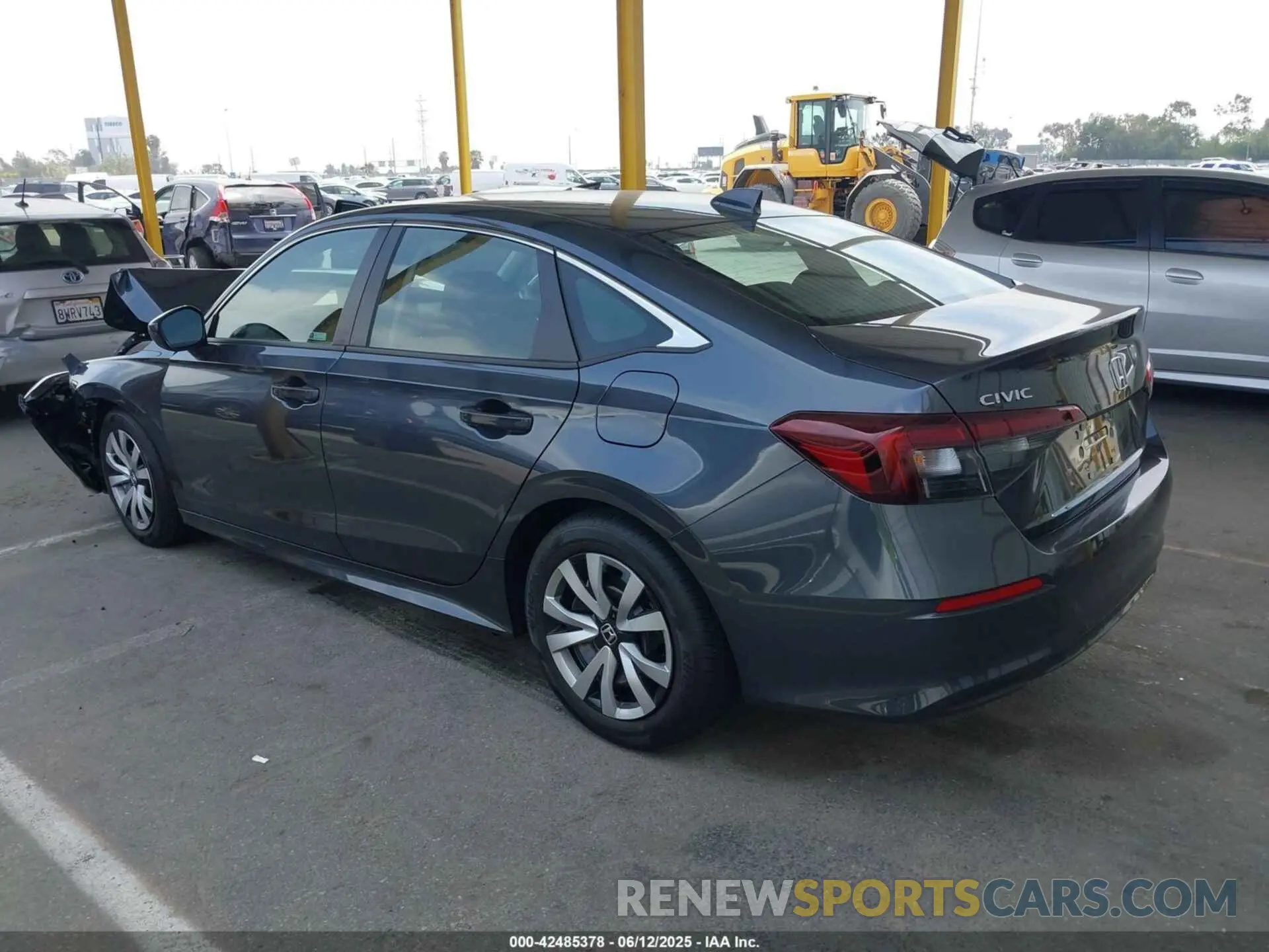 3 Photograph of a damaged car 2HGFE2F28SH596149 HONDA CIVIC 2025