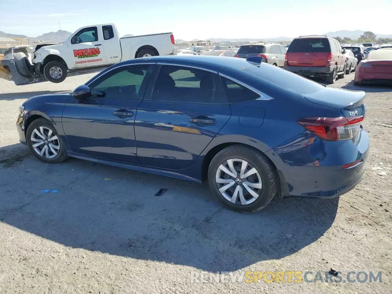 2 Photograph of a damaged car 2HGFE2F29SH516583 HONDA CIVIC 2025