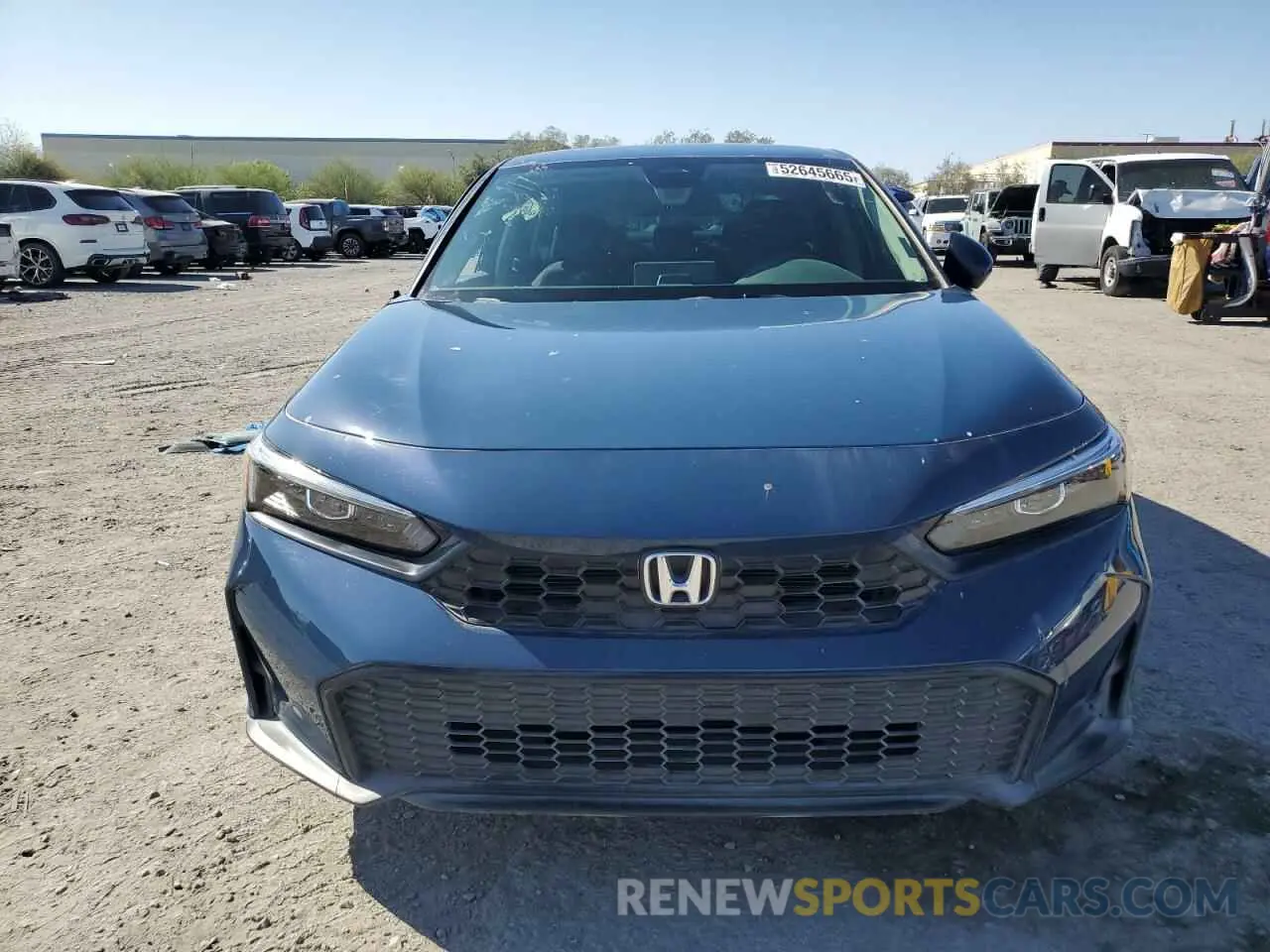 5 Photograph of a damaged car 2HGFE2F29SH516583 HONDA CIVIC 2025