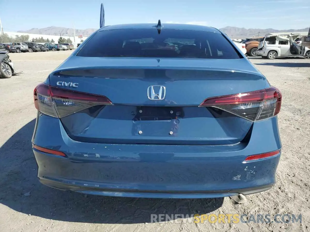 6 Photograph of a damaged car 2HGFE2F29SH516583 HONDA CIVIC 2025