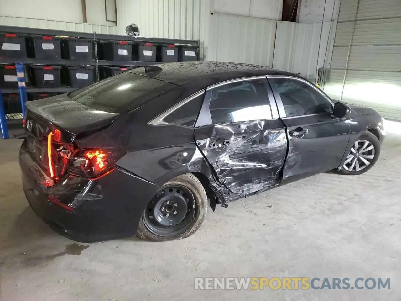 3 Photograph of a damaged car 2HGFE2F29SH527566 HONDA CIVIC 2025