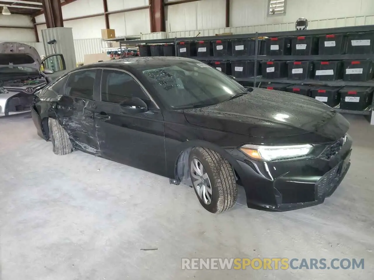 4 Photograph of a damaged car 2HGFE2F29SH527566 HONDA CIVIC 2025