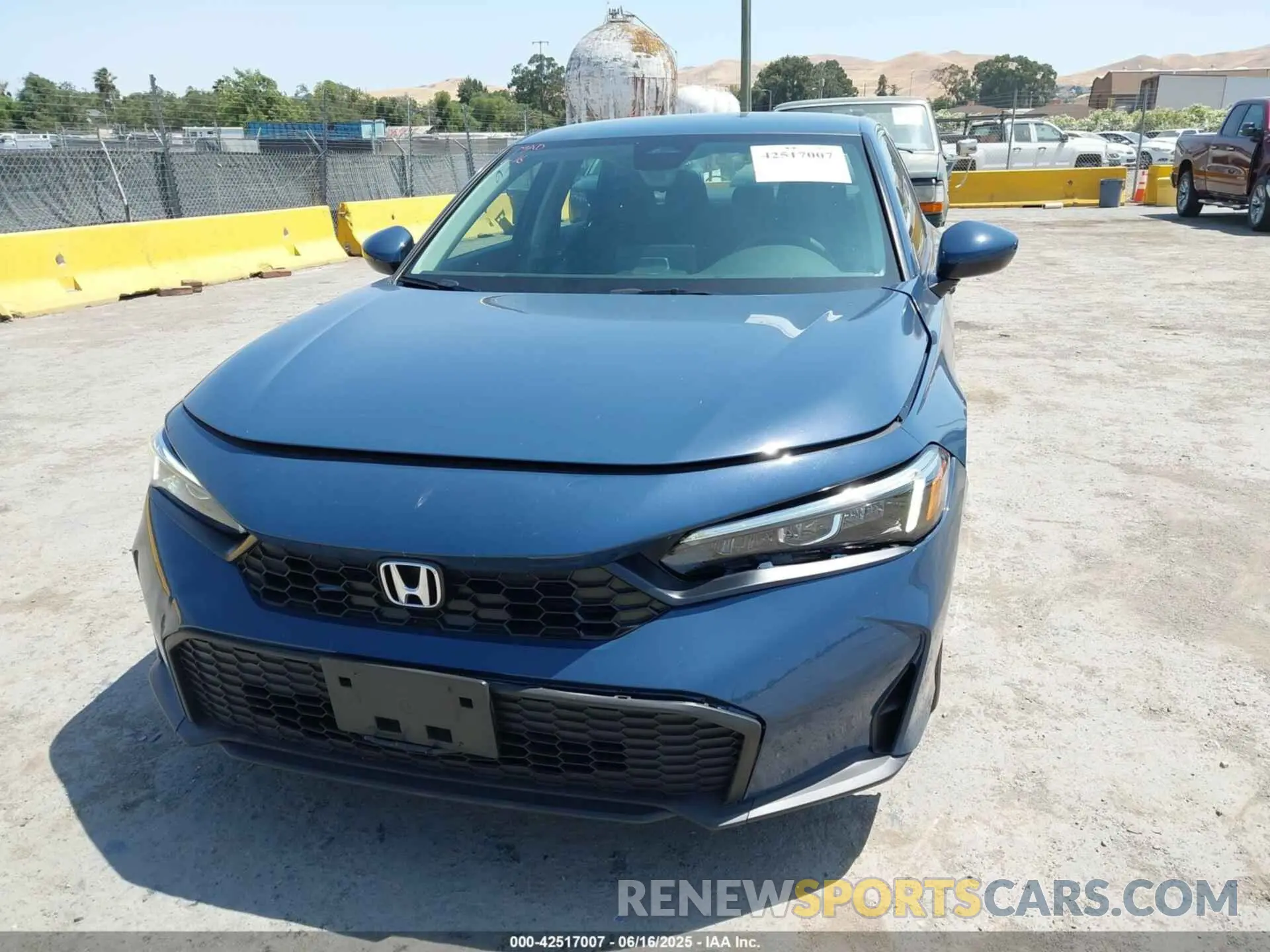 6 Photograph of a damaged car 2HGFE2F29SH528412 HONDA CIVIC 2025