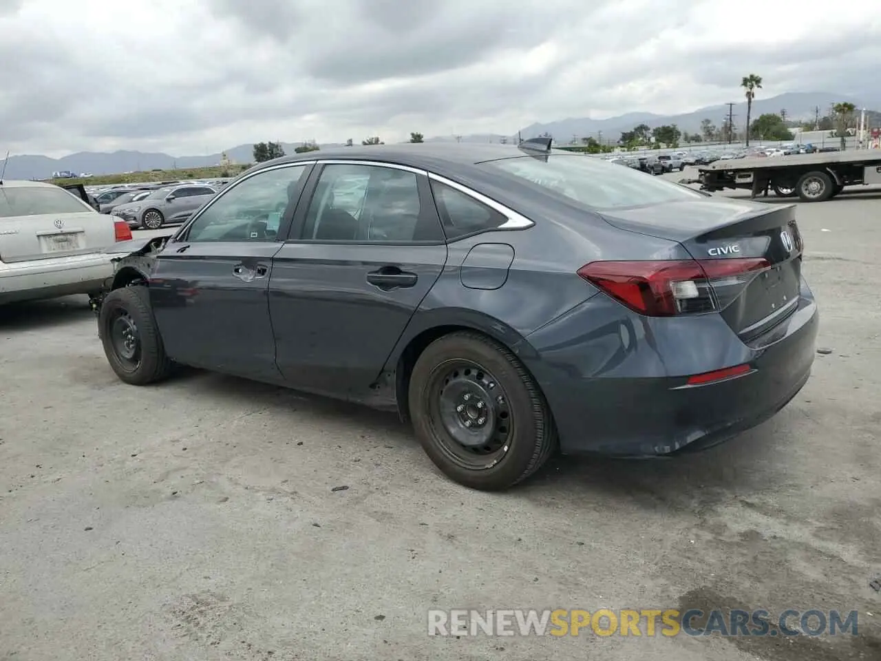 2 Photograph of a damaged car 2HGFE2F29SH537563 HONDA CIVIC 2025