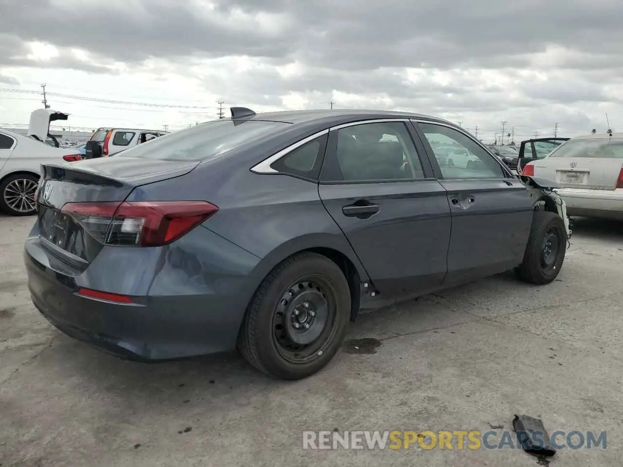 3 Photograph of a damaged car 2HGFE2F29SH537563 HONDA CIVIC 2025