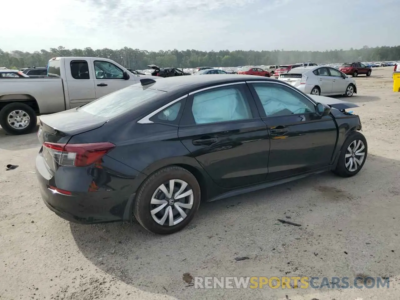 3 Photograph of a damaged car 2HGFE2F29SH560406 HONDA CIVIC 2025