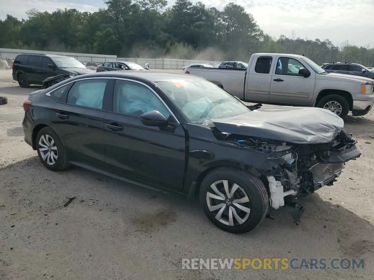 4 Photograph of a damaged car 2HGFE2F29SH560406 HONDA CIVIC 2025