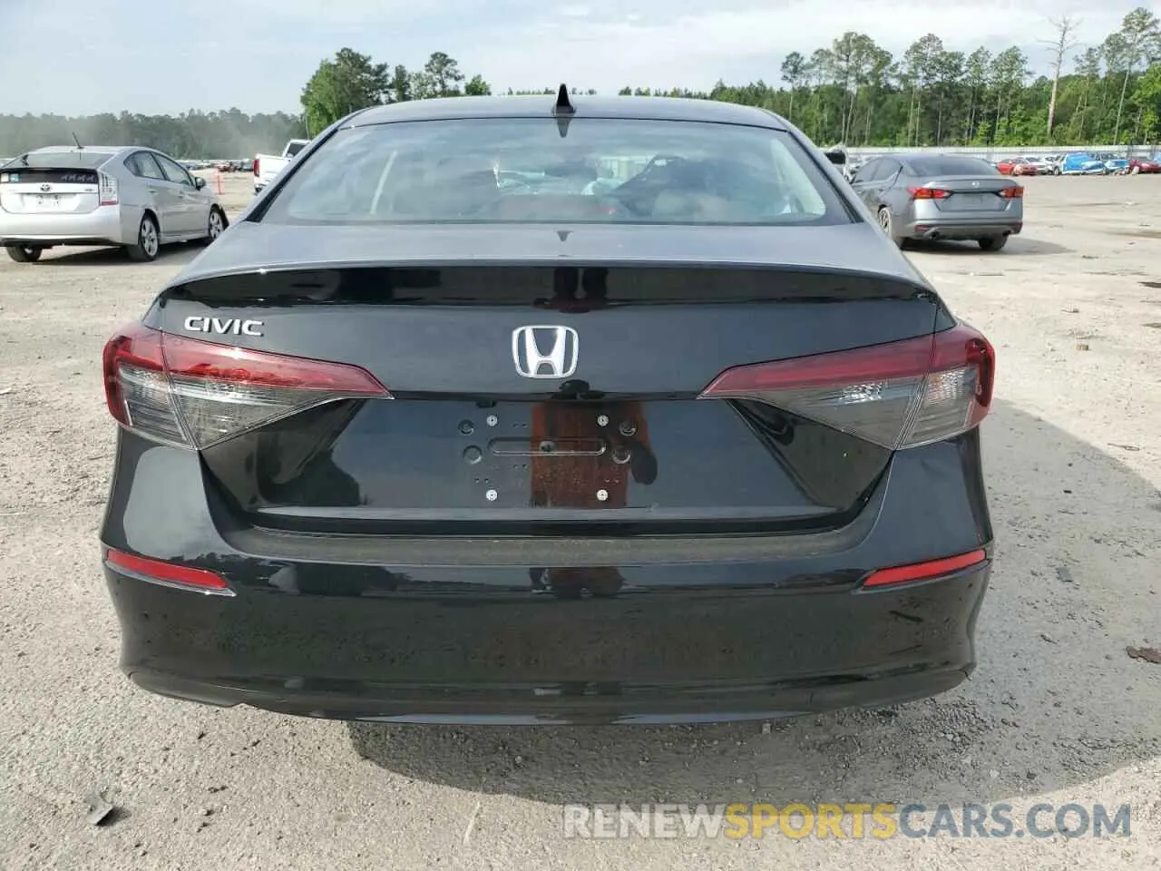 6 Photograph of a damaged car 2HGFE2F29SH560406 HONDA CIVIC 2025