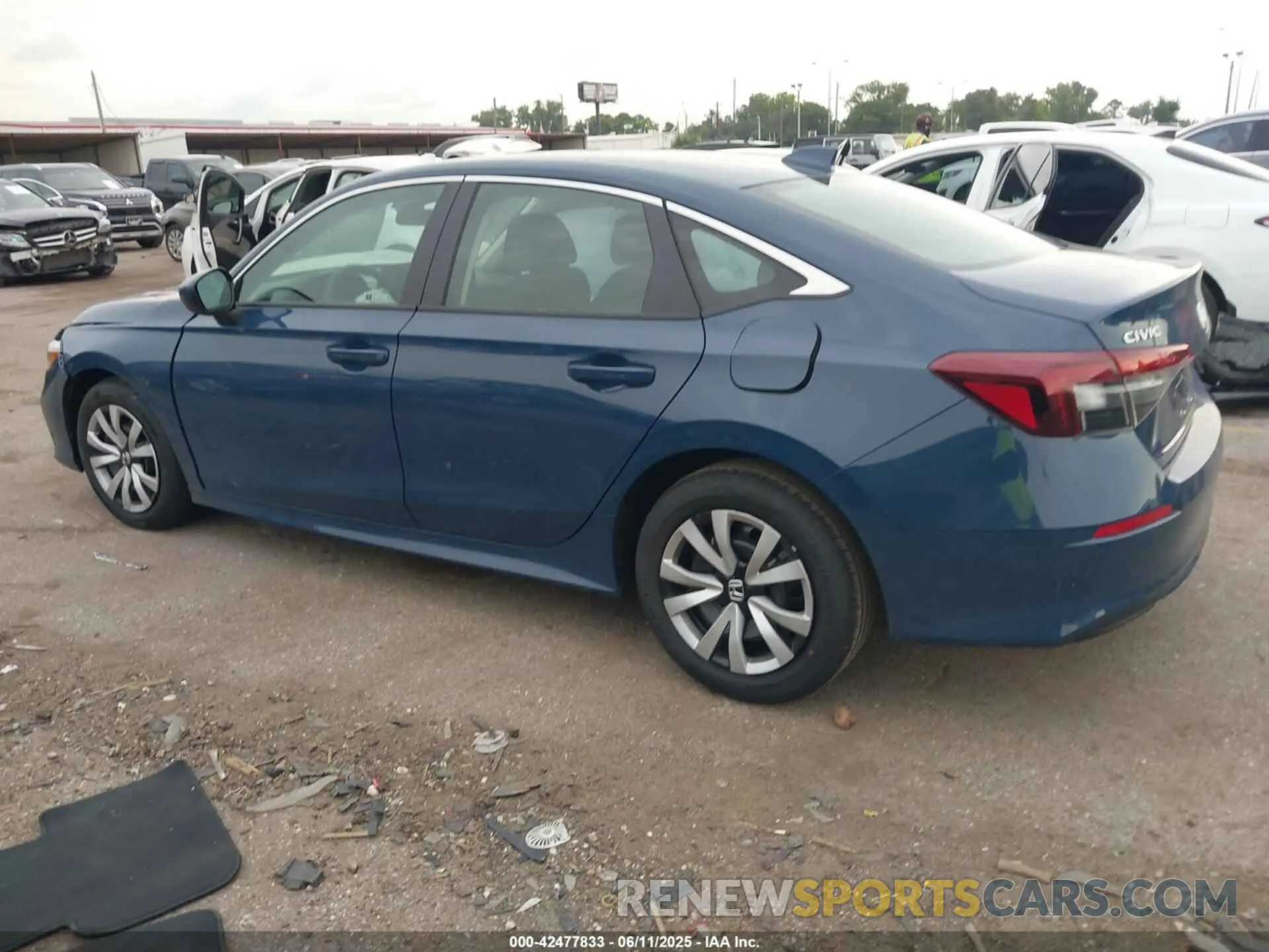 14 Photograph of a damaged car 2HGFE2F29SH591252 HONDA CIVIC 2025