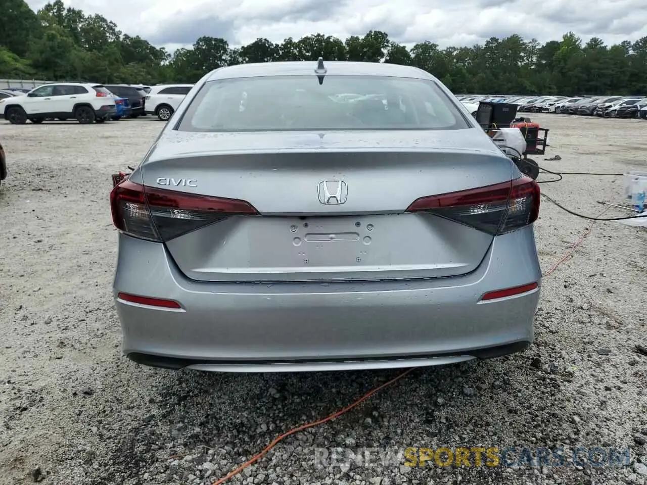 6 Photograph of a damaged car 2HGFE2F29SH598279 HONDA CIVIC 2025