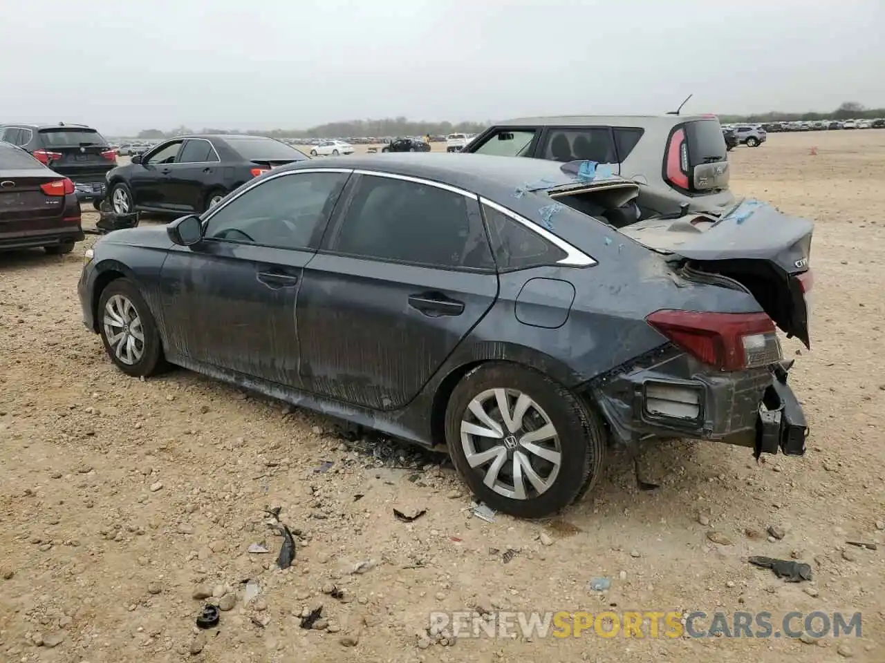 2 Photograph of a damaged car 2HGFE2F2XSH508041 HONDA CIVIC 2025