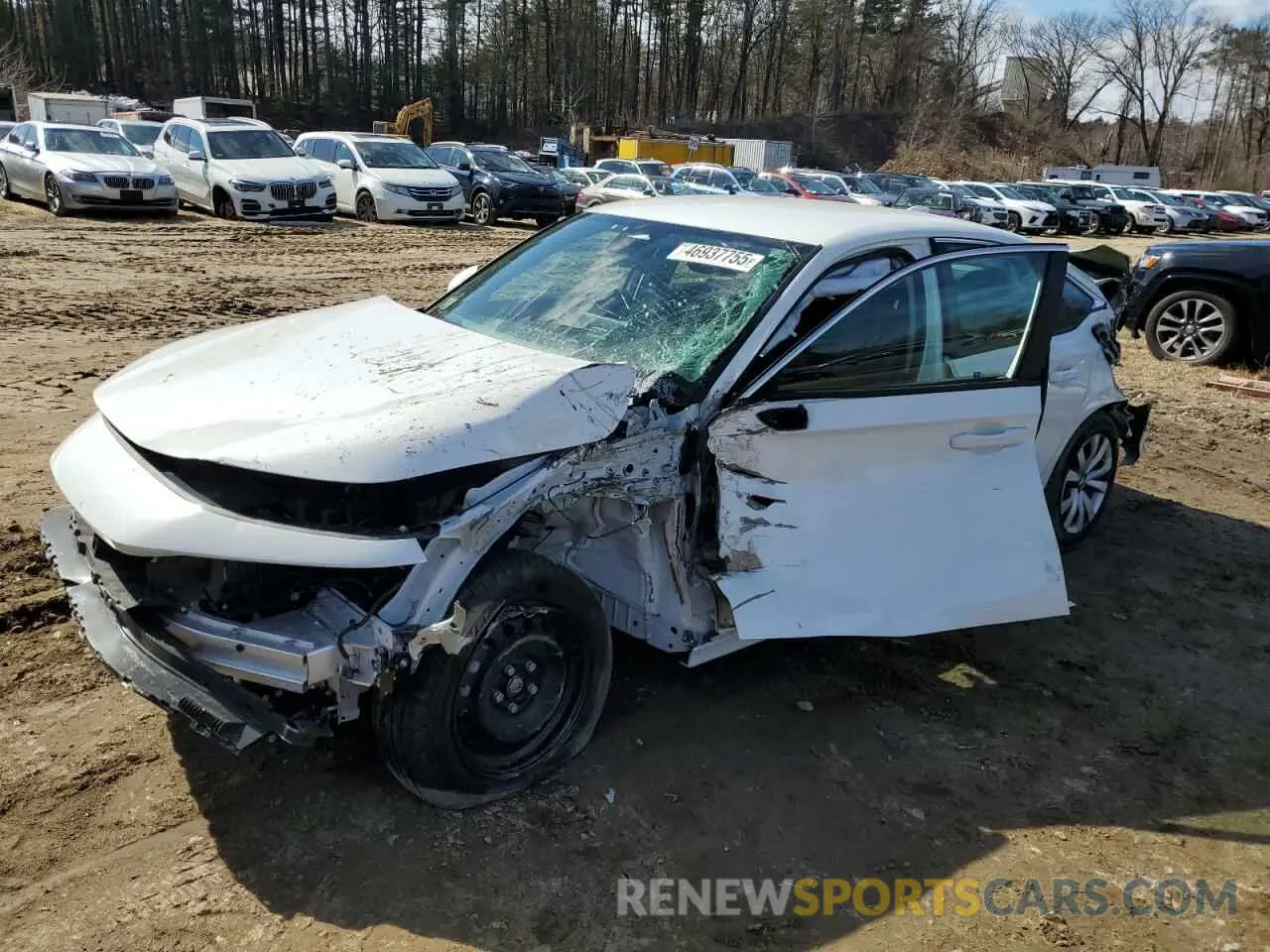 1 Photograph of a damaged car 2HGFE2F2XSH523493 HONDA CIVIC 2025