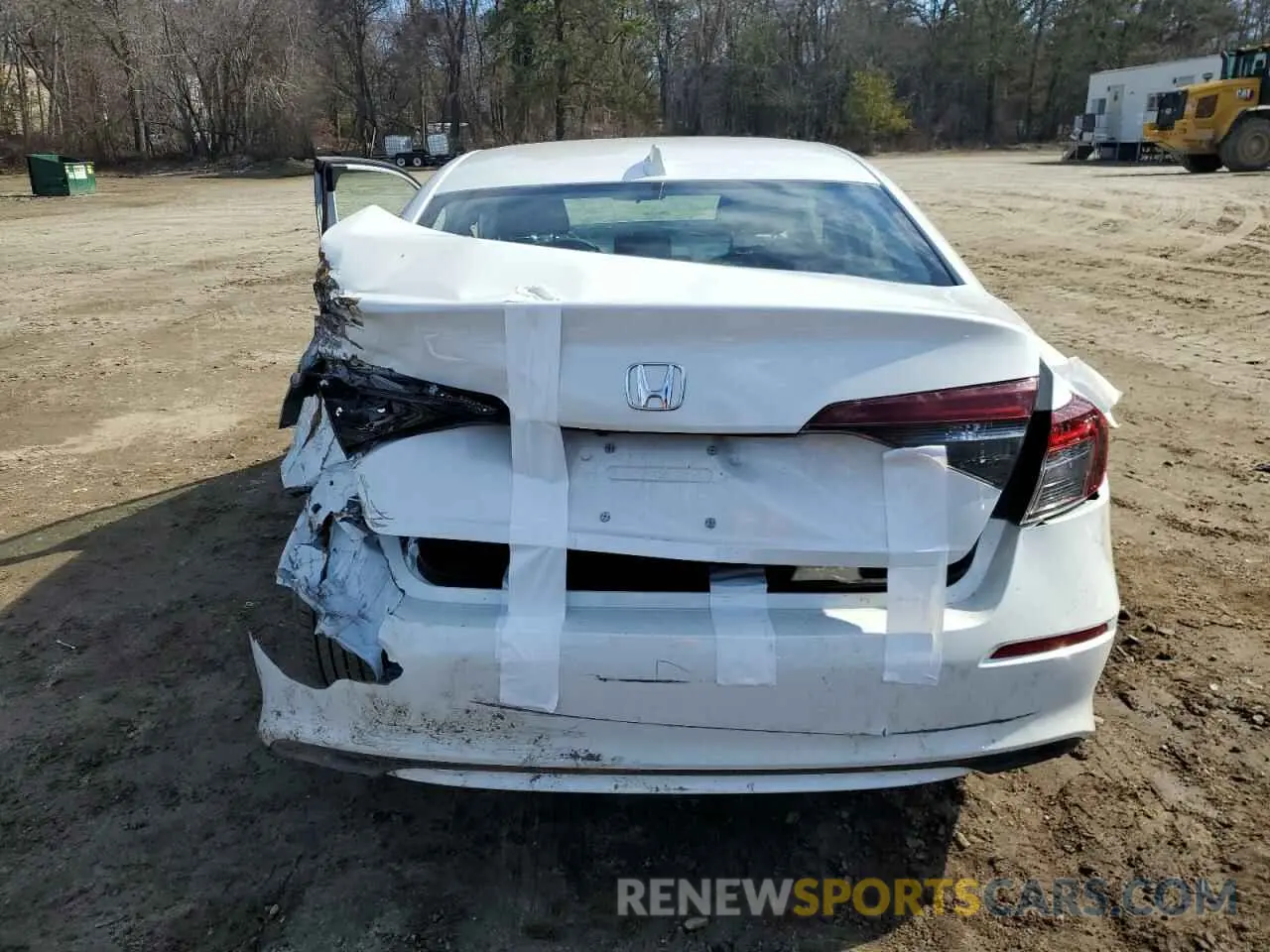 6 Photograph of a damaged car 2HGFE2F2XSH523493 HONDA CIVIC 2025