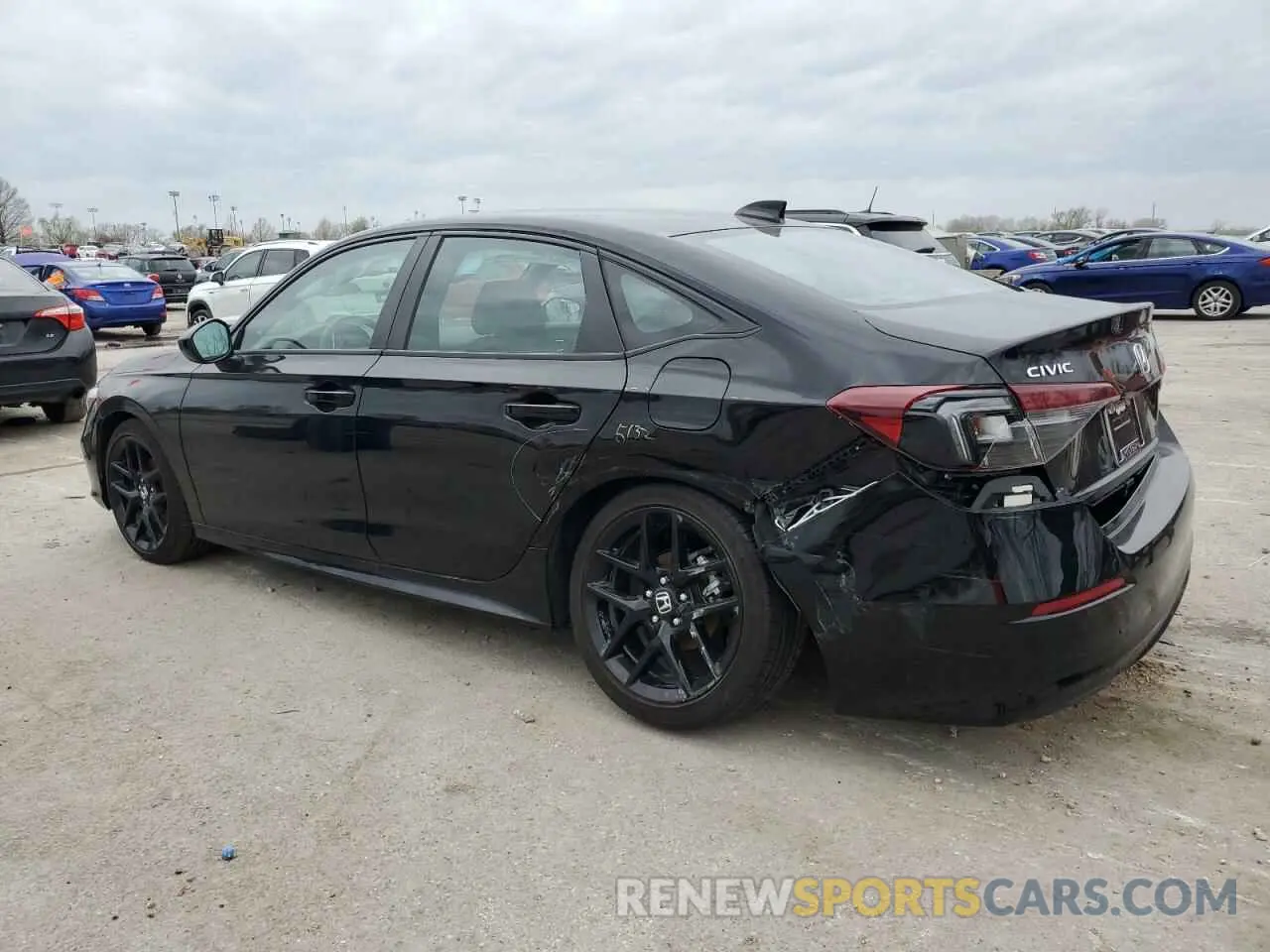 2 Photograph of a damaged car 2HGFE2F50SH507362 HONDA CIVIC 2025