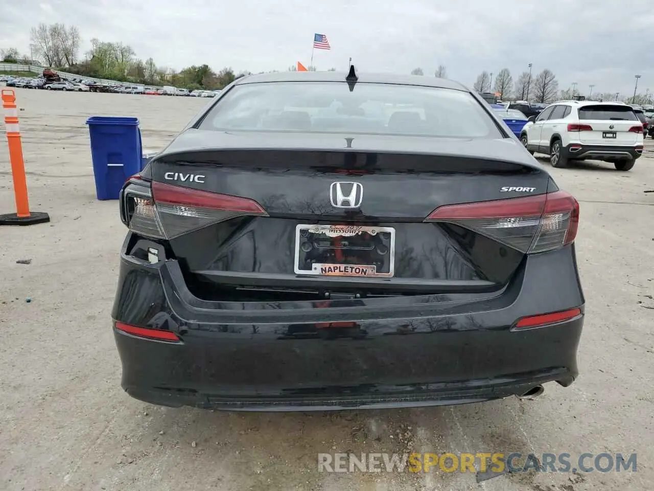 6 Photograph of a damaged car 2HGFE2F50SH507362 HONDA CIVIC 2025