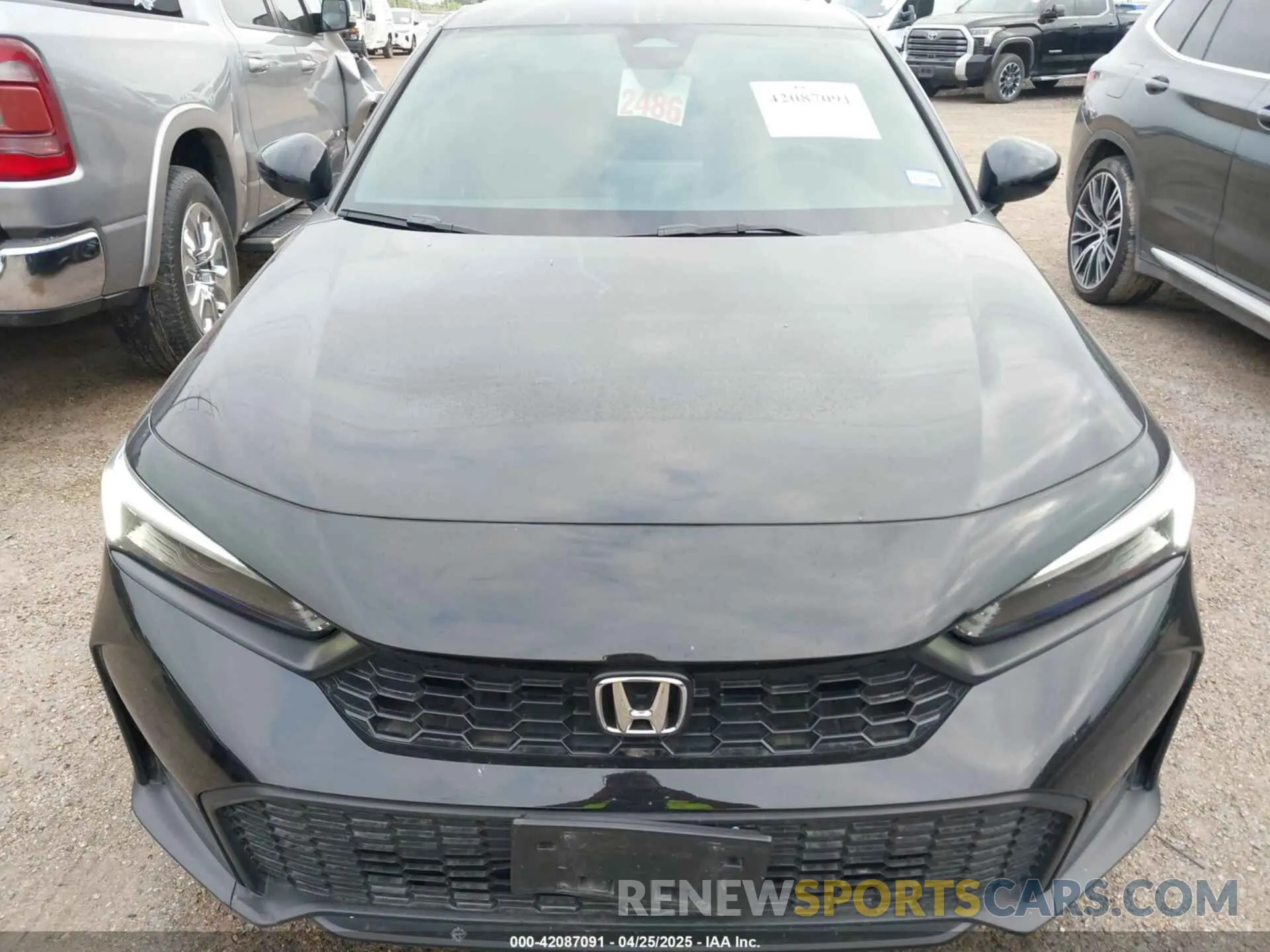 6 Photograph of a damaged car 2HGFE2F50SH507426 HONDA CIVIC 2025