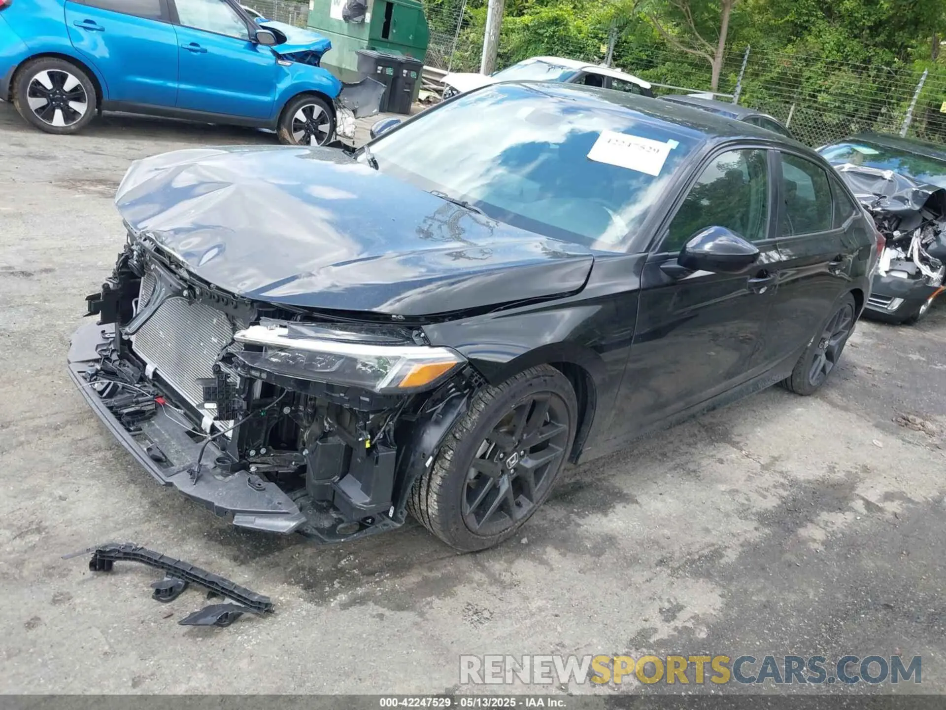 2 Photograph of a damaged car 2HGFE2F50SH509578 HONDA CIVIC 2025